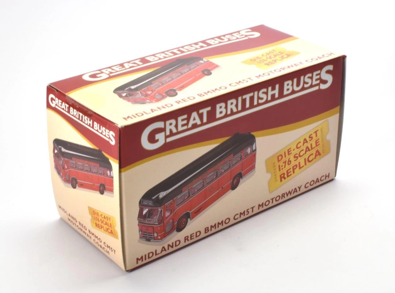 BMMO CM5T Motorway Coach - Midland Red - Image 2