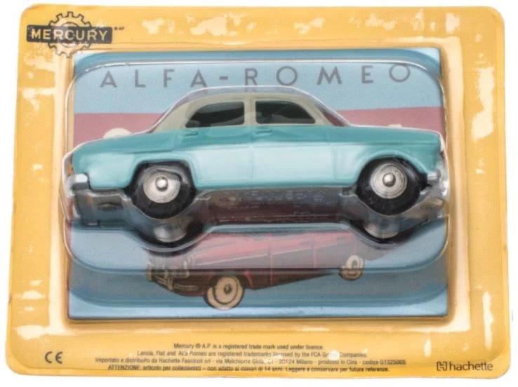 Alfa Romeo Giulietta Bicolor Mercury Collection By Hachette - Image 2