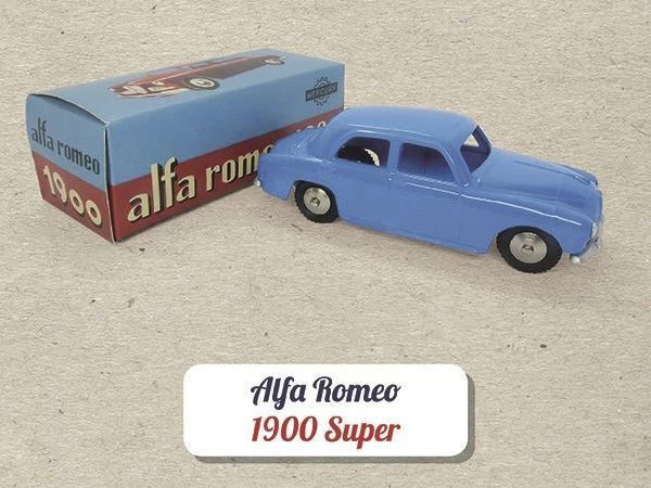 Alfa Romeo 1900 Super - Blue Mercury Collection By Hachette - Image 4