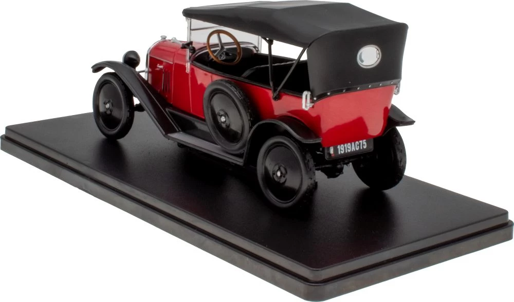 Citroen Type A 10HP Torpedo - Red 1919 1:24th Scale - Image 2