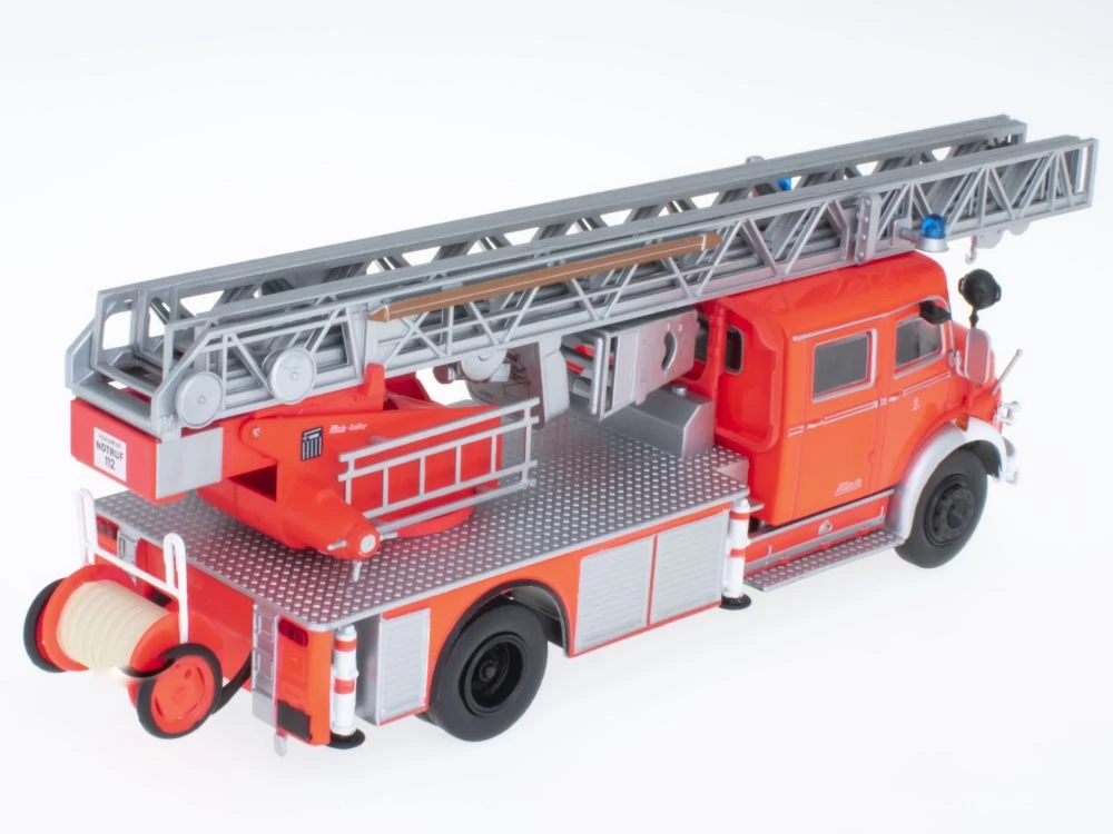 Mercedes Benz L 1519 DLK30 Metz Germany - 1966 - Fire Trucks In 1:43 - Image 2