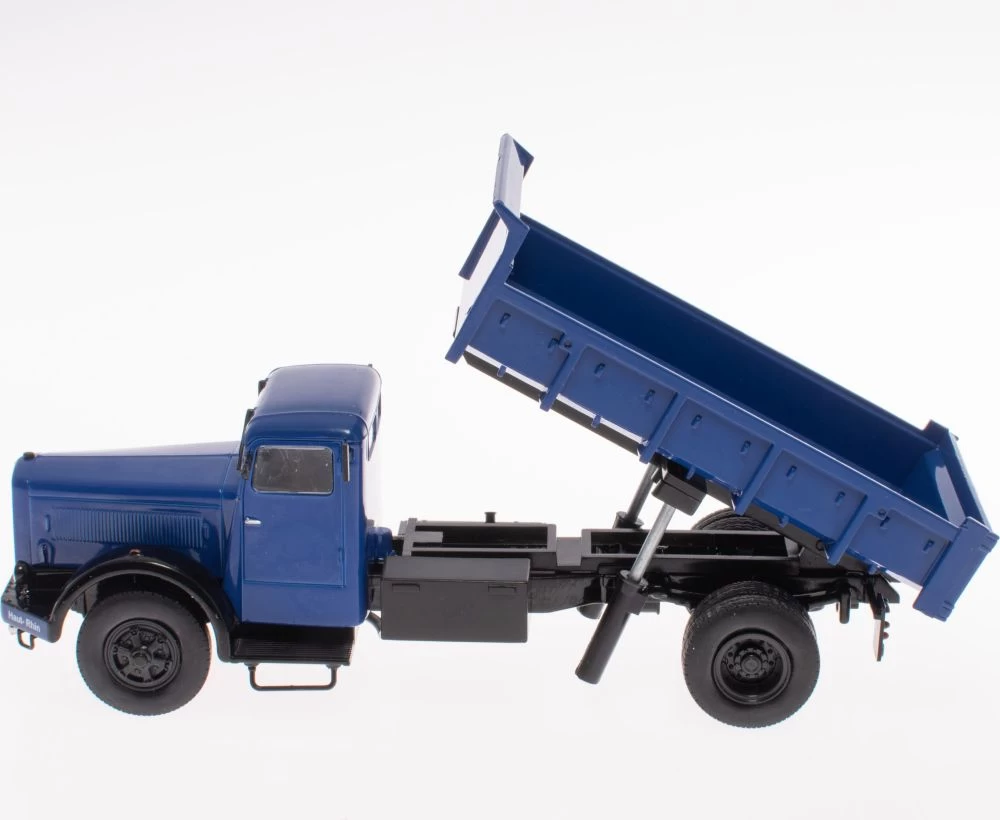 Berliet GDM 10W Benne 1949 Blue Dump Truck Berliet Trucks Collection - Image 4