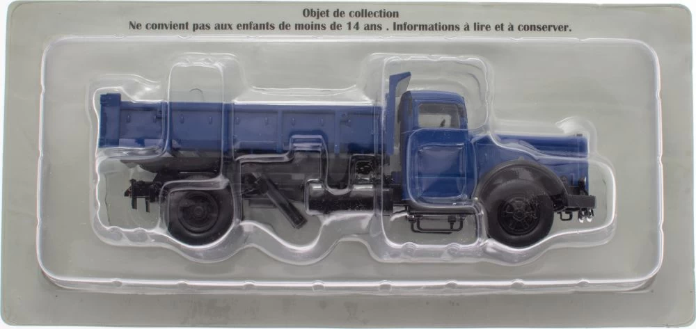 Berliet GDM 10W Benne 1949 Blue Dump Truck Berliet Trucks Collection - Image 6