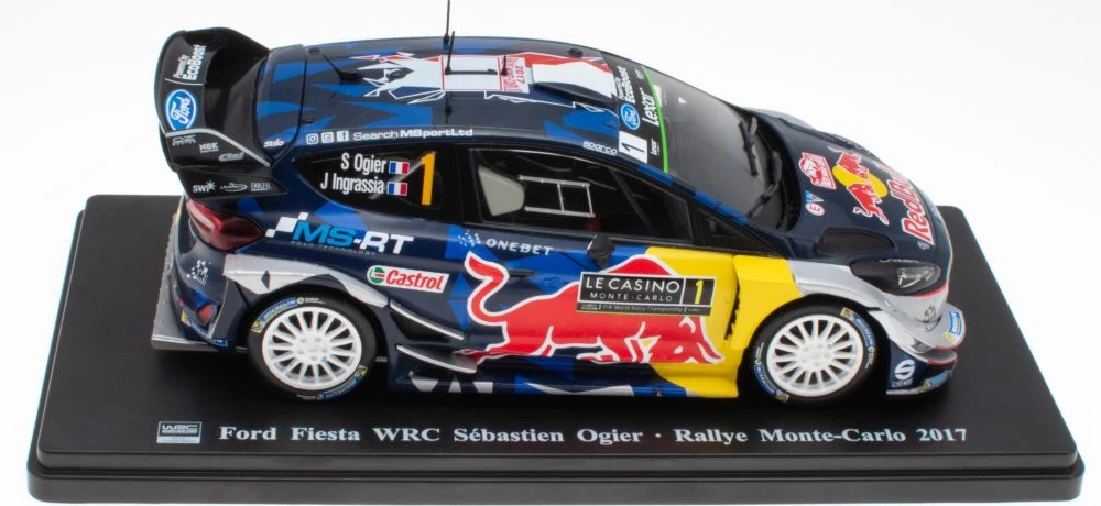 Ford Fiesta WRC - Sebastien Ogier RMC2017 1:24 Rally - Blister Packaging - Image 3