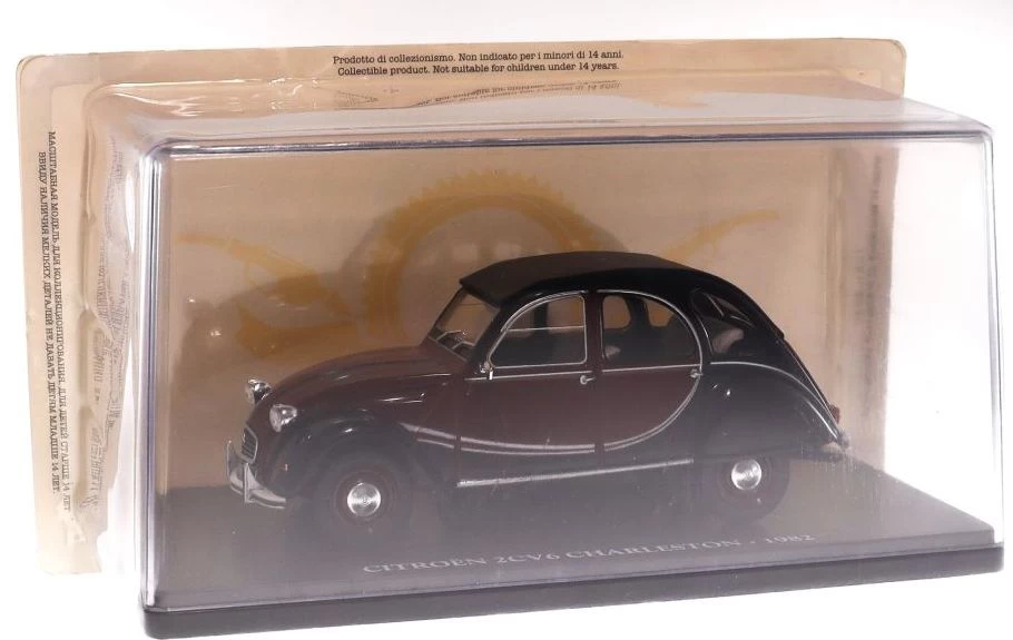 Citroen 2Cv 6 Charleston 1982 1:24 European Vintage Cars - Cased - Image 4