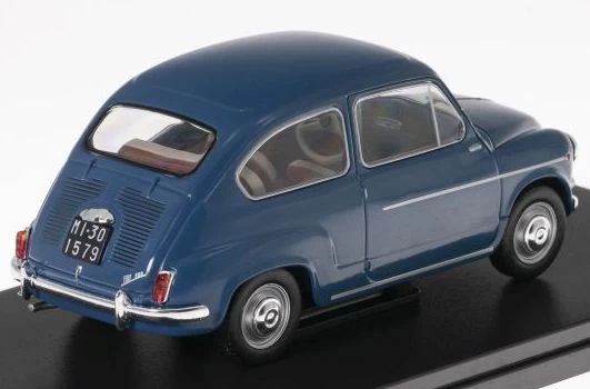 Fiat 600 D (I Serie) - 1960 1:24 European Vintage Cars - Cased - Image 2