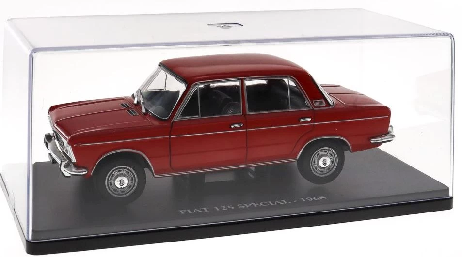 Fiat 125 Special - 1968 1:24 European Vintage Cars - Cased - Image 3