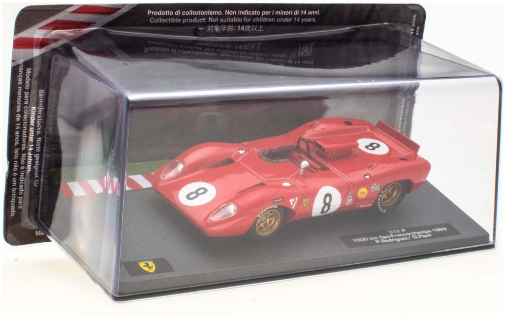 Ferrari 312 P - 1000 Km Spa-Franc No.8 Cased - Ferrari Racing Collection - Image 3