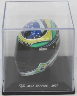Alex Barros - 2007 (last Race) 1:5th Scale MotoGP Helmet