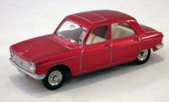 Peugeot 204 -Red (510) Atlas Reproduced 'Dinky'