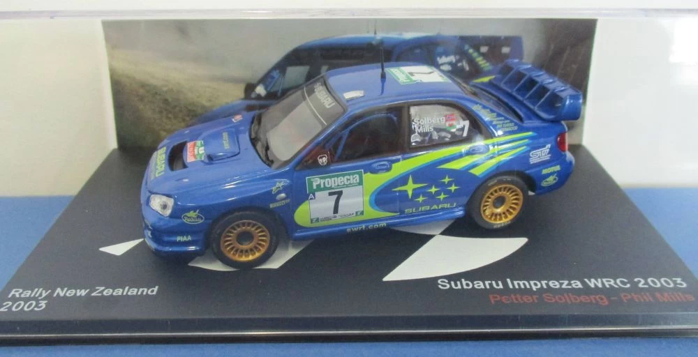 Subaru Impreza WRC Rally New Zealand 2003