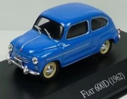 Fiat 600D (Fitito) Blue Unforgetable Cars - Argentia