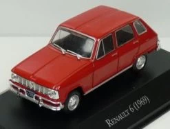 Renault 6 1969 Red Unforgetable Cars - Argentina