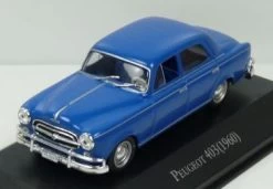 Peugeot 403 Blue 1960 Blue Unforgetable Cars - Argentina