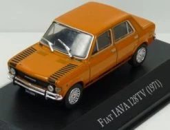Fiat 128TV 1971 Orange Unforgetable Cars - Argentina