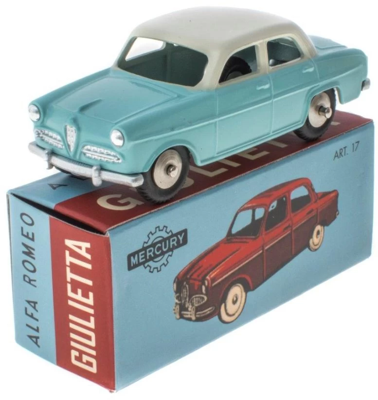 Alfa Romeo Giulietta Bicolor Mercury Collection By Hachette