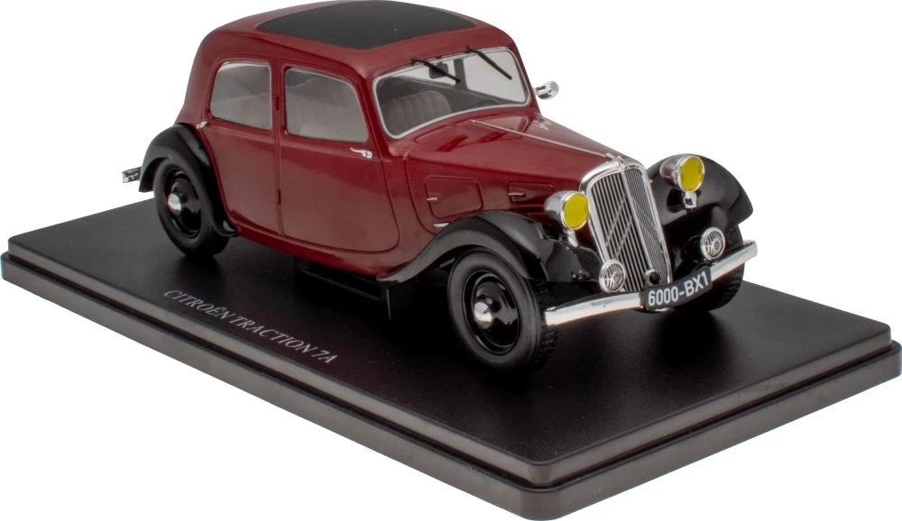 Citroen Traction 7A - Red 1934 1:24th Scale