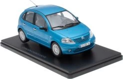 Citroen C3 Exclusive - Blue 1:24th Scale