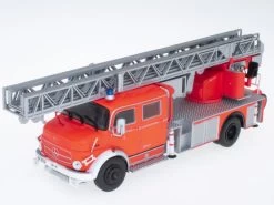 Mercedes Benz L 1519 DLK30 Metz Germany - 1966 - Fire Trucks In 1:43
