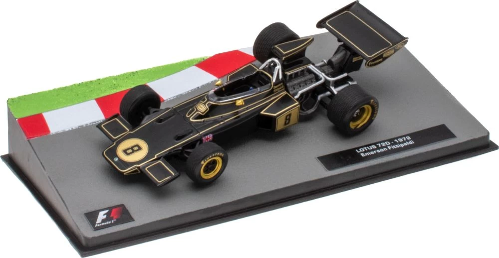Lotus 72D 1972 - Emerson Fittipaldi Cased - F1 Collection
