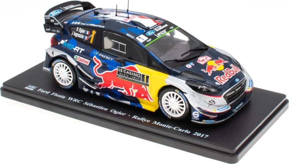 Ford Fiesta WRC - Sebastien Ogier RMC2017 1:24 Rally - Blister Packaging