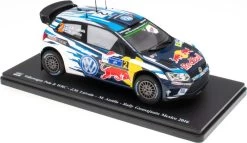 Volkswagen Polo R WRC -Latvala- Mexico 2016 1:24 Rally - Blister Packaging