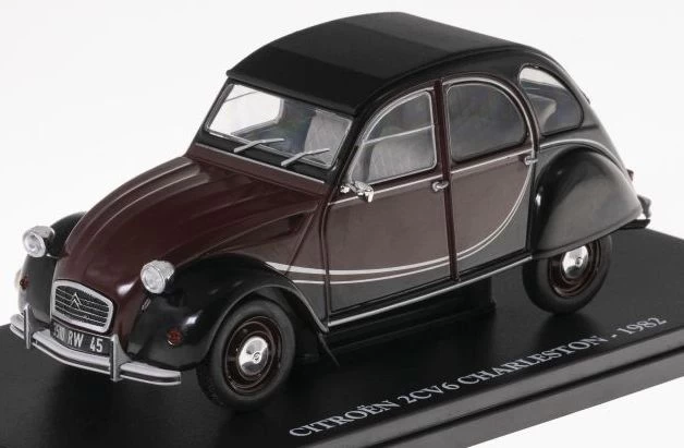 Citroen 2Cv 6 Charleston 1982 1:24 European Vintage Cars - Cased