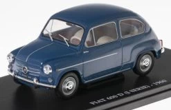 Fiat 600 D (I Serie) - 1960 1:24 European Vintage Cars - Cased