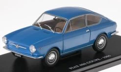 Fiat 850 Coupe - 1965 1:24 European Vintage Cars - Cased