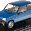 Renault 5 Alpine Turbo 1982 Blue 1:24 European Vintage Cars - Cased