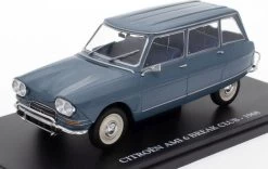 Citroen AMI 6 Break Club 1968 Blue 1:24 European Vintage Cars - Cased