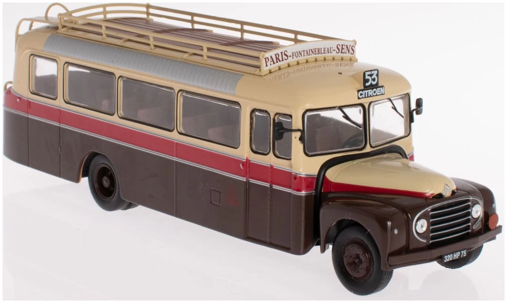 Citroen 46 DP UAD (1955) 1:43rd Scale Buses Of The World