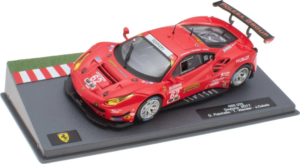 Ferrari 488 GTE Daytona 2017 - Fisichella Cased - Ferrari Racing Collection