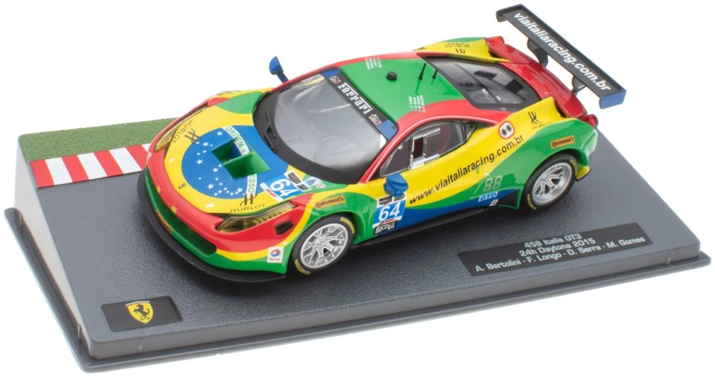 Ferrari 458 Italia GT3 - 24h Daytona 2015 Cased - Ferrari Racing Collection
