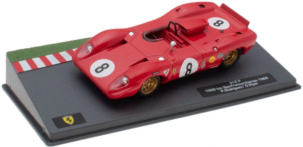 Ferrari 312 P - 1000 Km Spa-Franc No.8 Cased - Ferrari Racing Collection